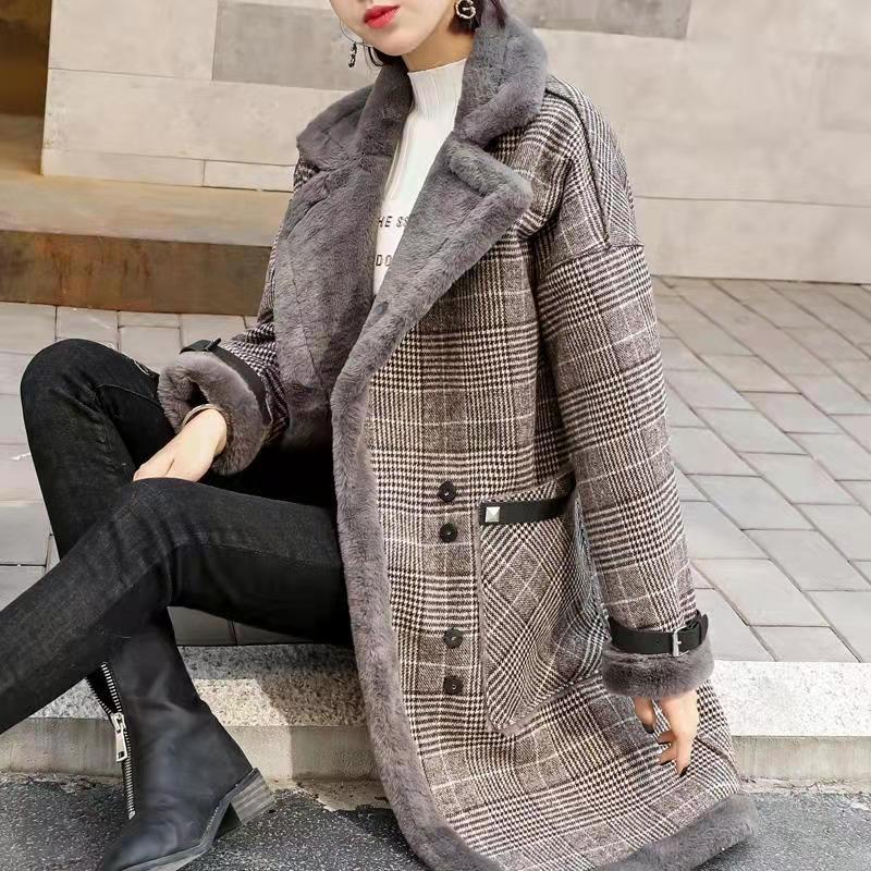 2026 Winter Warm Coat Plush Th - đánh giá và giá Wool Coat Peacoat