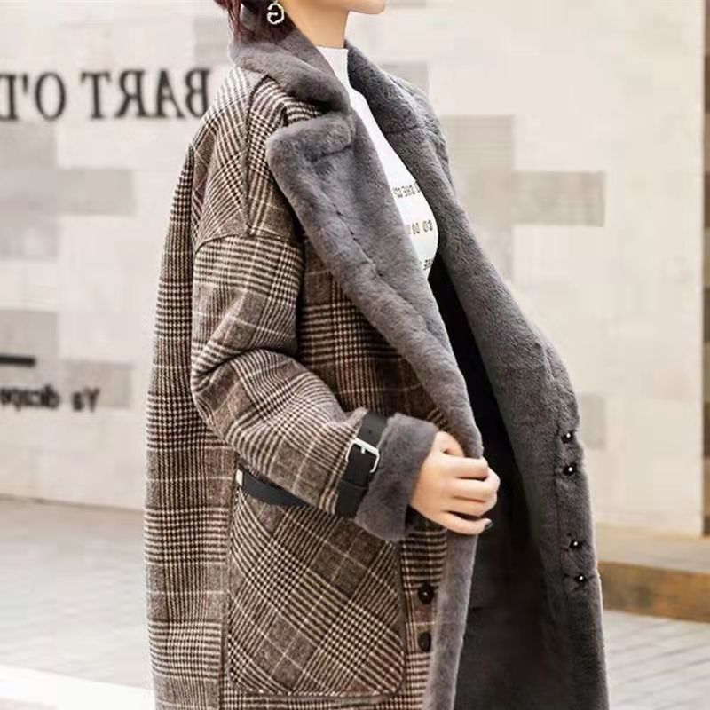 2026 Winter Warm Coat Plush Th - đánh giá và giá Wool Coat Peacoat