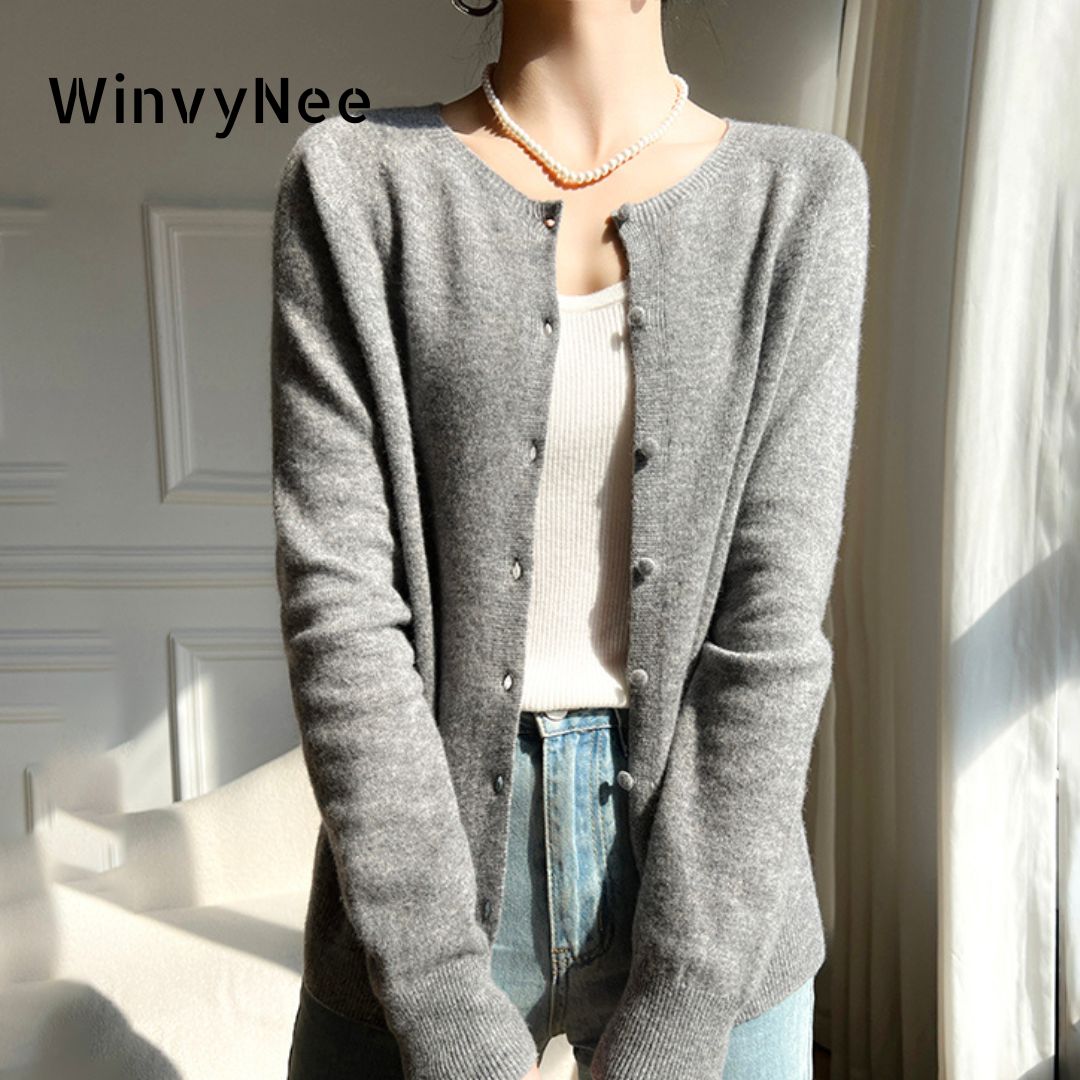 WinvyNee 2024 New Trend Women' - đánh giá và giá Wool Coat Peacoat