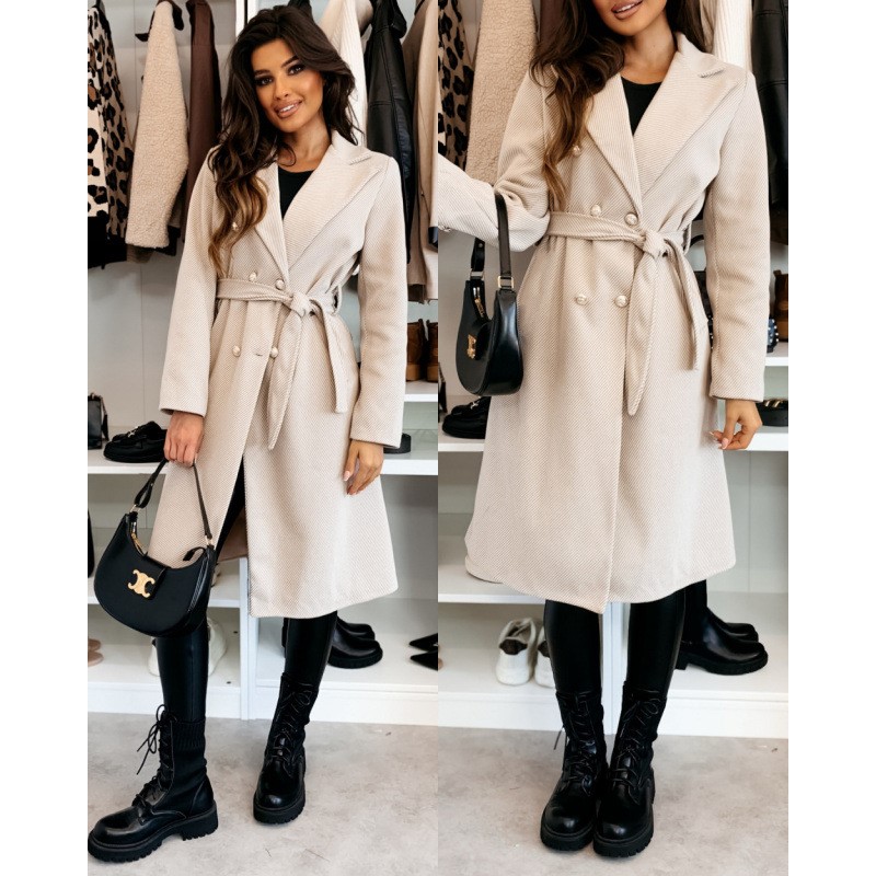 Women's Woolen Coat Autumn Win - đánh giá và giá Wool Coat Peacoat