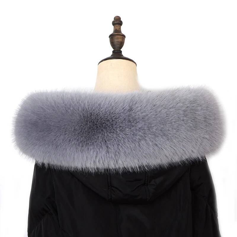 Winter Coat Fur Collar Faux Fu - đánh giá và giá Shawl Wrap Winter