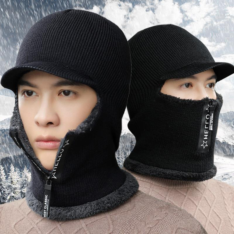 1pc New Men Winter Warm Wool H - đánh giá và giá Wool Scarf Men