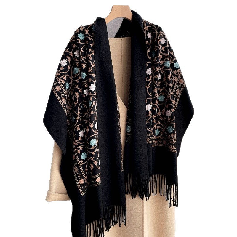 2025 New Embroidery Cashmere S - đánh giá và giá Cashmere Pashmina Wrap
