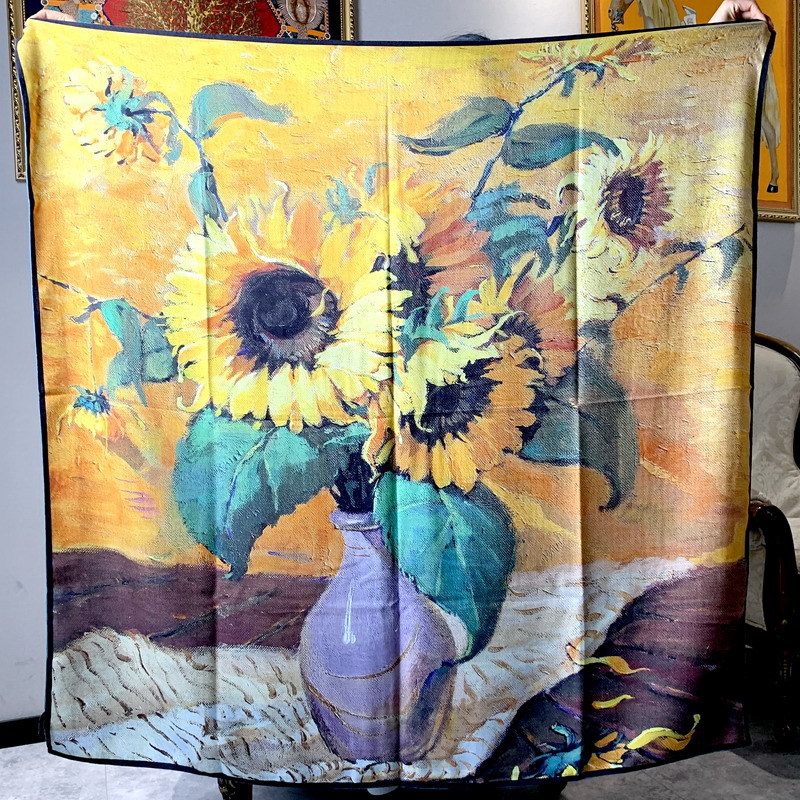 Elegant 30% Silk 70% Wool Scar - đánh giá và giá Shawl Wrap Winter