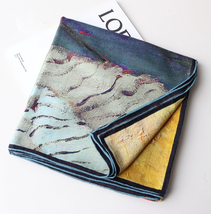 Elegant 30% Silk 70% Wool Scar - đánh giá và giá Shawl Wrap Winter