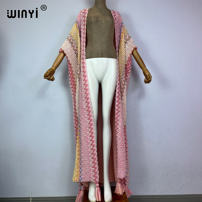 WINYI woman Winter tassel Knit - đánh giá và giá Wool Coat Peacoat