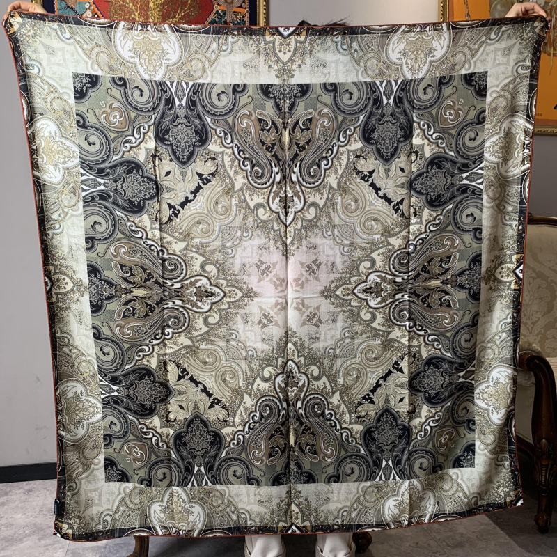New Luxury 30% Silk 70% Wool S - đánh giá và giá Shawl Wrap Winter