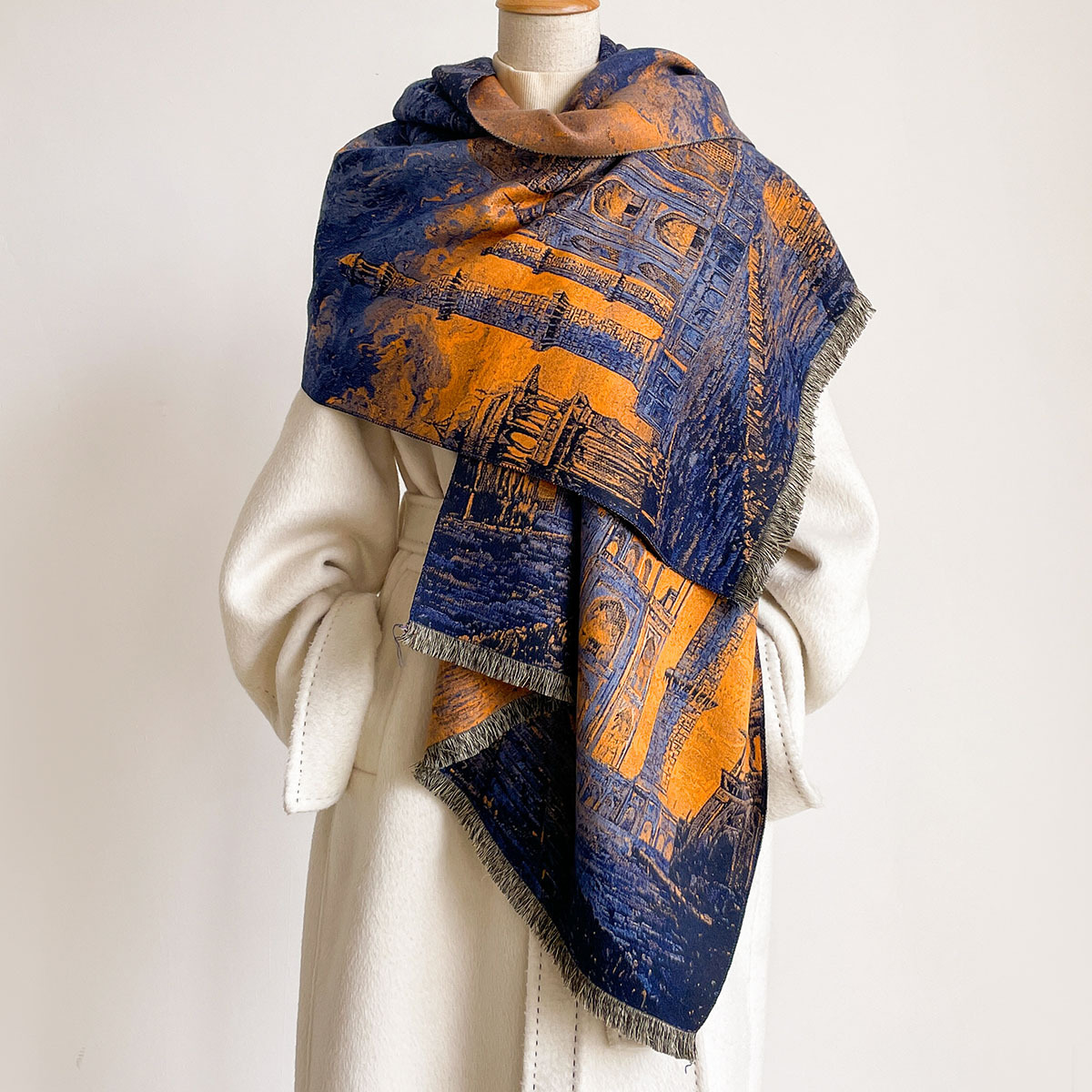 Women Fringed Imitation Cashme - đánh giá và giá Cashmere Pashmina Wrap