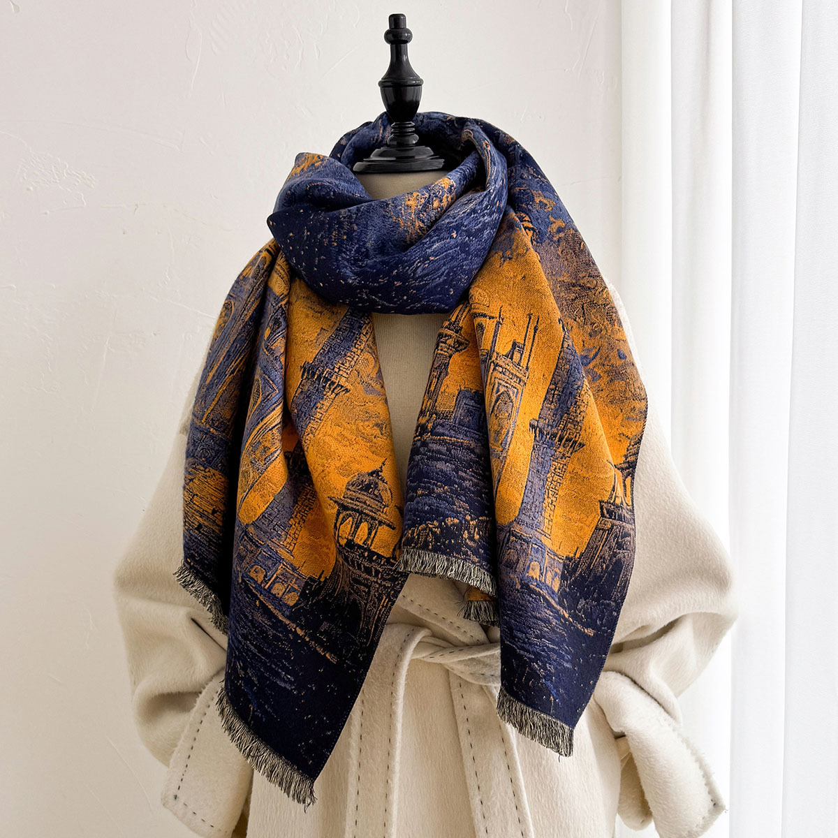 Women Fringed Imitation Cashme - đánh giá và giá Cashmere Pashmina Wrap
