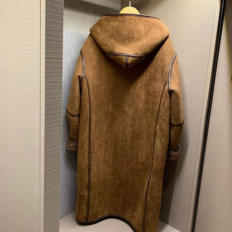 2026 Women's Double-Sided Lamb - đánh giá và giá Wool Coat Peacoat