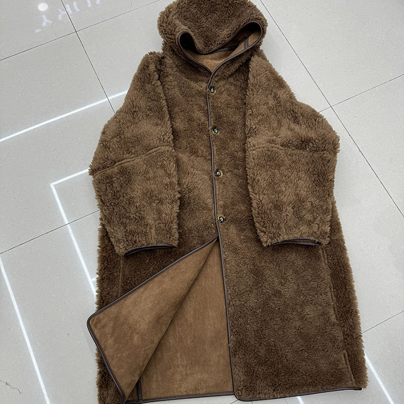 2026 Women's Double-Sided Lamb - đánh giá và giá Wool Coat Peacoat