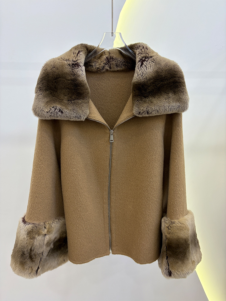 2026 Winter Women's Real Natur - đánh giá và giá Wool Coat Peacoat