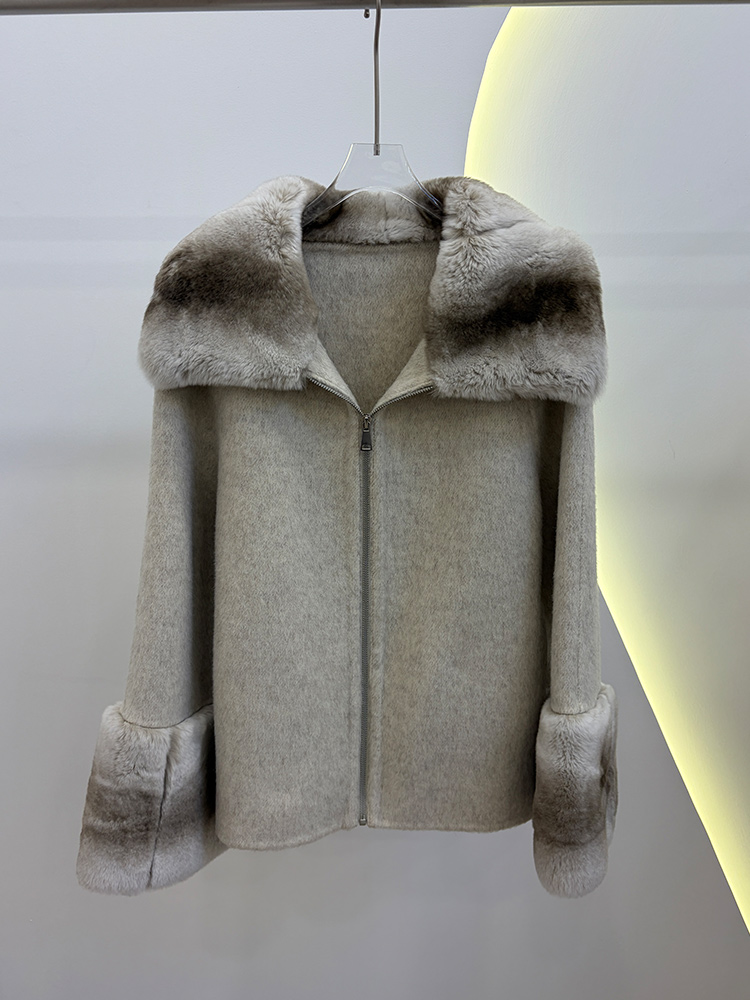 2026 Winter Women's Real Natur - đánh giá và giá Wool Coat Peacoat